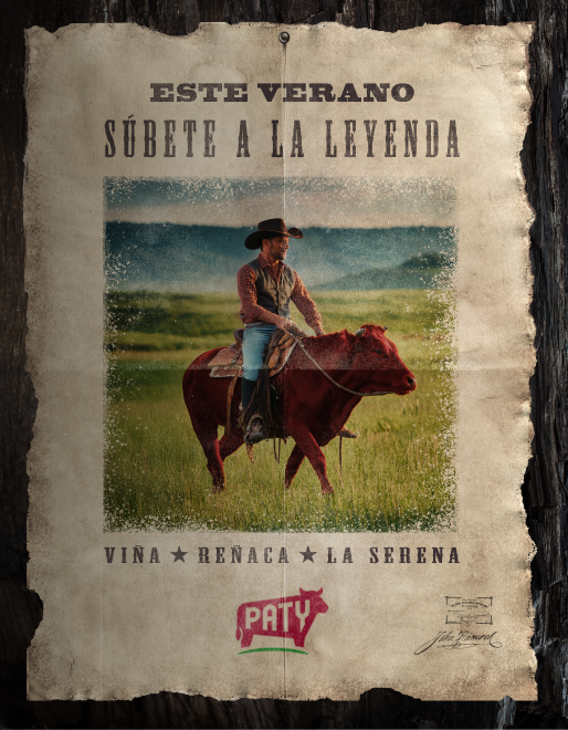 Campaña Paty: Súbete a la leyenda creada por Benteveo